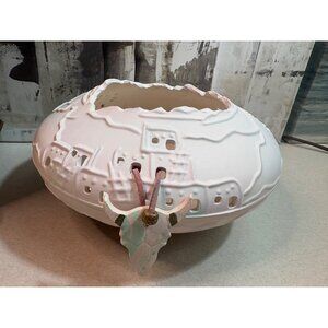 Shadrak Pottery Vintage Native American Pueblo Adobe Pottery 3D Southwest Vase C